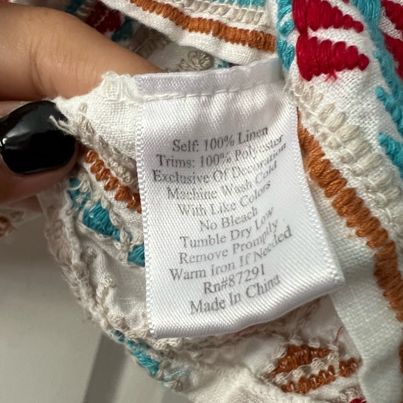 JW Los Angeles Johnny Was Carmen skirt NWT - Picture 4 of 7